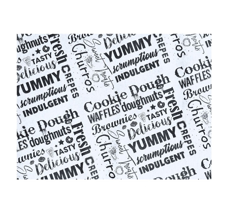 Omot za hamburger novinski 30×50 1000 kom