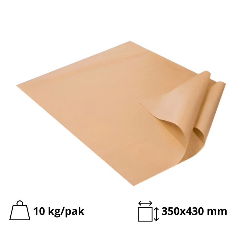 Papir pekarski 45 gr 35×43 kraft 1000 kom