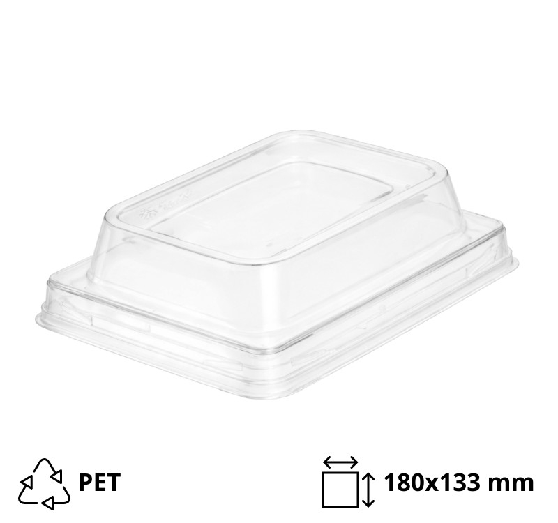Poklopac PET 180×133 mm 560 kom