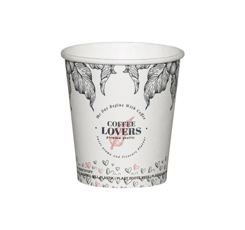 Čaša papirnata 1-sl 100 ml d=62 mm Coffee Lovers SUP 50 kom
