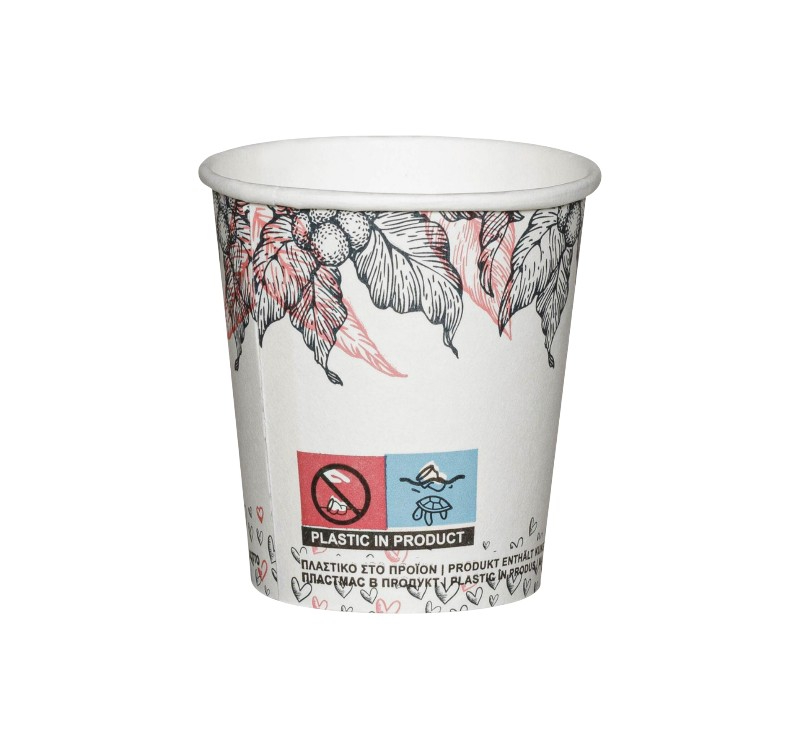 Čaša papirnata 1-sl 100 ml d=62 mm Coffee Lovers SUP 50 kom