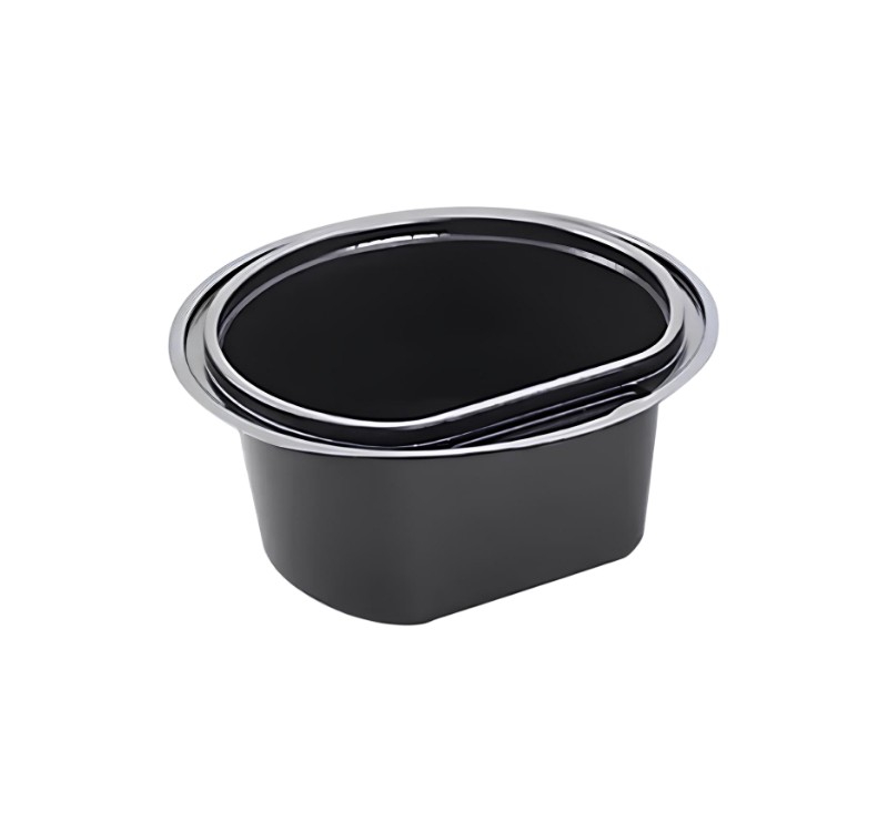 Posuda za supu PP 450 ml d=138 mm h=66 mm crna [50 kom/pak]
