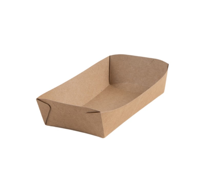Kartonska kutija za pomfrit 510 ml 160х80х40 mm kraft/kraft [600 kom/pak]