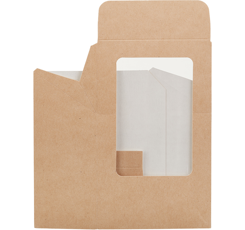 Kartonska posuda za salate-roll 90x50x130 mm kraft [25 kom/pak]