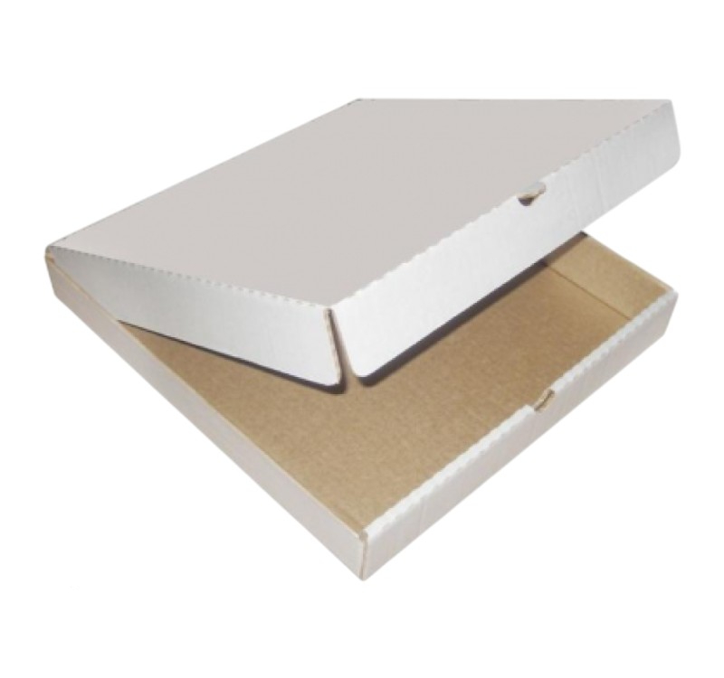 Kutija za picu 340x340x40 mm, mikro valoviti karton [133 kom/pak]