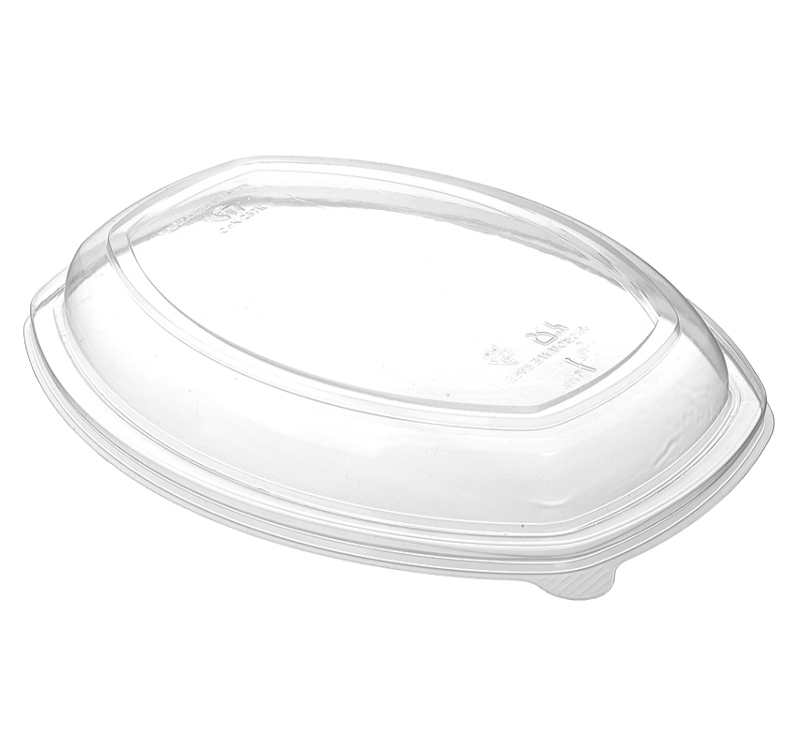 Posuda sa poklopcem PP 1450 ml 257х202x70mm crna, 300 kom (komplet)