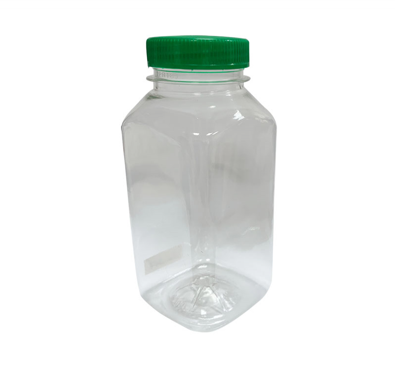 Boca plastična PET 250 ml d=38 mm kvadratna [42 kom/pak]