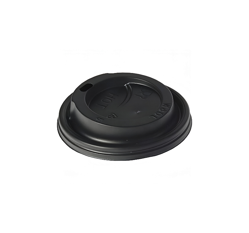 Poklopac sa bočnim otvorom PS d=73 mm crna [100 kom/pak]