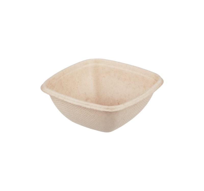 Posuda TF Sabert 375 ml 130x130x50 mm kraft za poklopcem, 500 kom