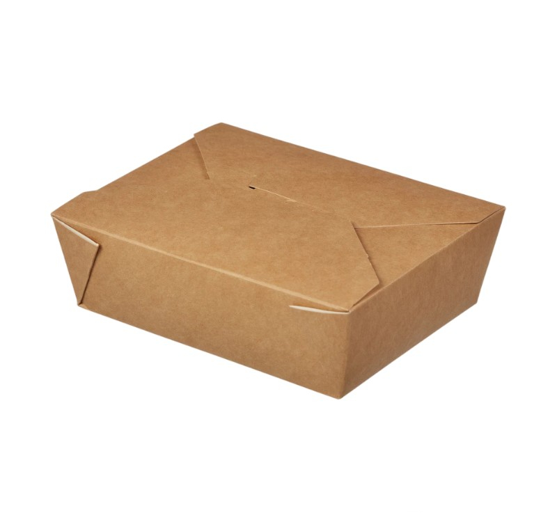 Kartonska kutija Fold Box 950 ml 170x135x50 mm kraft [46 kom/pak]