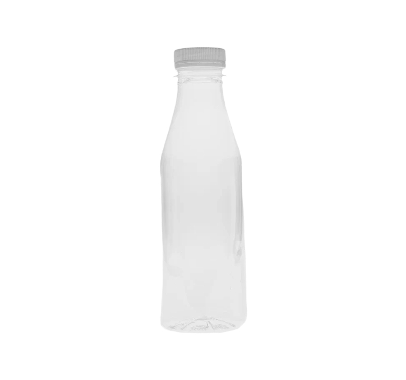 Flaša PET 500 ml d=38 mm sa belim poklopcem [80 kom/pak]