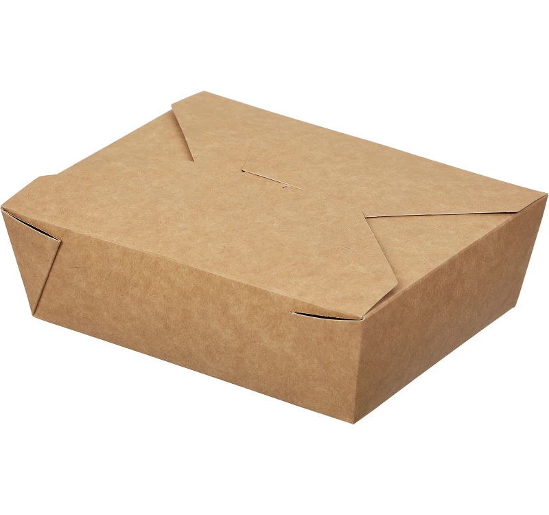 Papirna kutija Fold Box 950ml, 170x135x50mm, crna [145 kom/pak]
