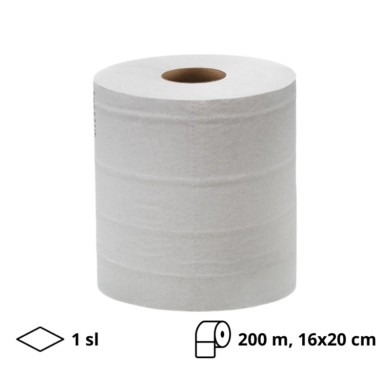 Papirni ubrusi Focus 1 sloj 200 m Focus Extra Quick (5050095) [6 kom/pak]