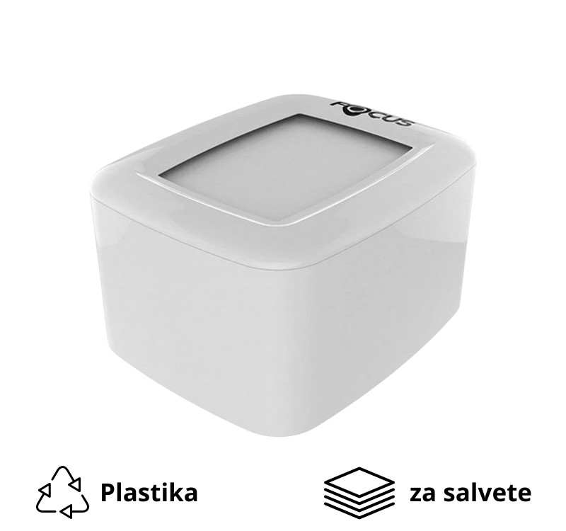 Dispenzer za salvete Focus beli (8077853)