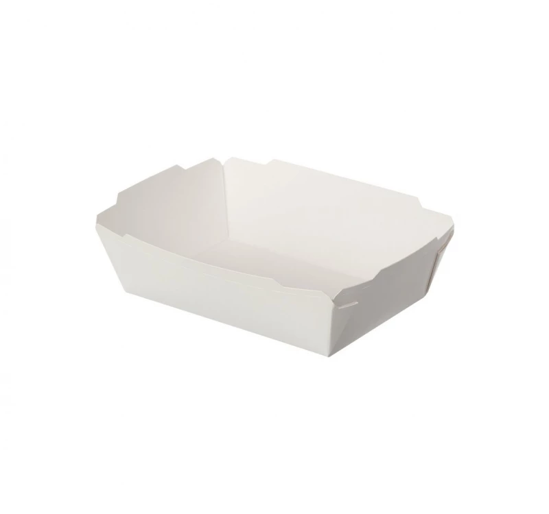 Kartonska kutija sa poklopcem Crystal Box 800 ml 207x130x45 mm bela [50 kom/pak]