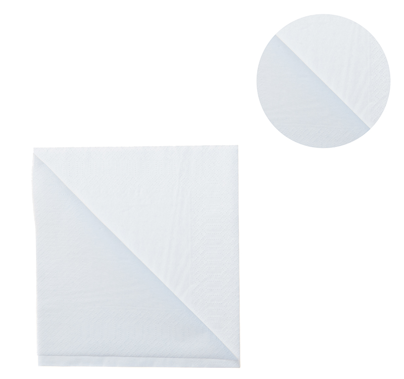 Papirne salvete 1sl 33x33cm bele 540 l/pack
