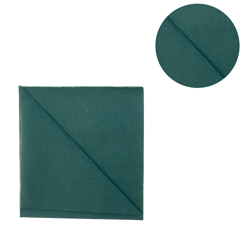 Papirne salvete 2sl 38x38cm zelene 40 l/pak