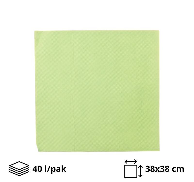 Papirne salvete 2sl 38x38cm limeta 40 l/pak