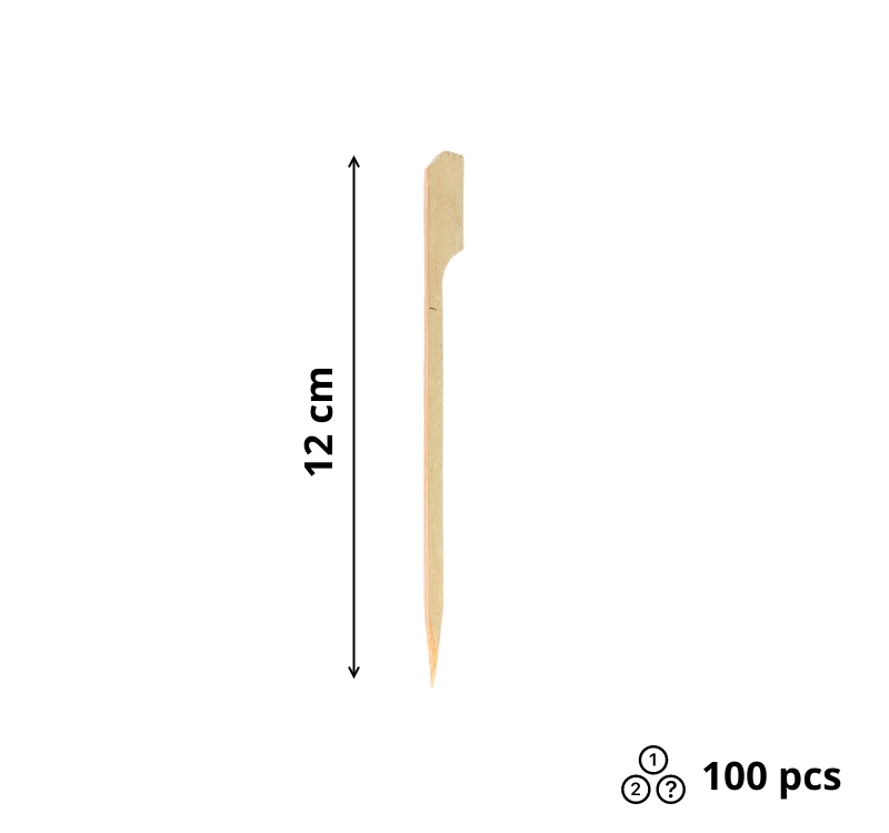 Pika za kanape bambus 12 cm Golf 100 kom