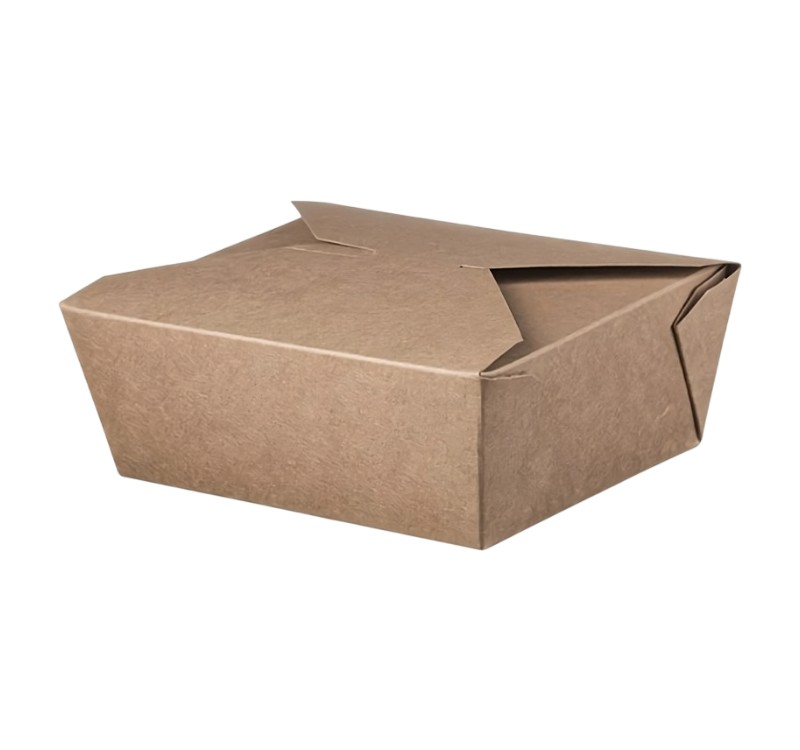Kartonska kutija Take Away 1500 ml 170x145x65 mm kraft 50 kom