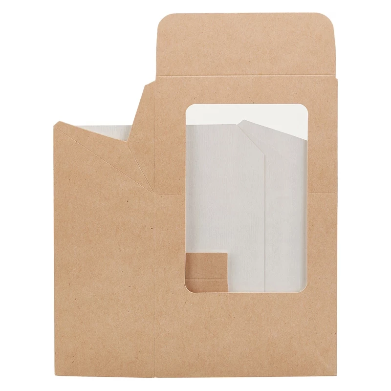 Kartonska posuda za salate-roll 90x50x130 mm kraft 50 kom