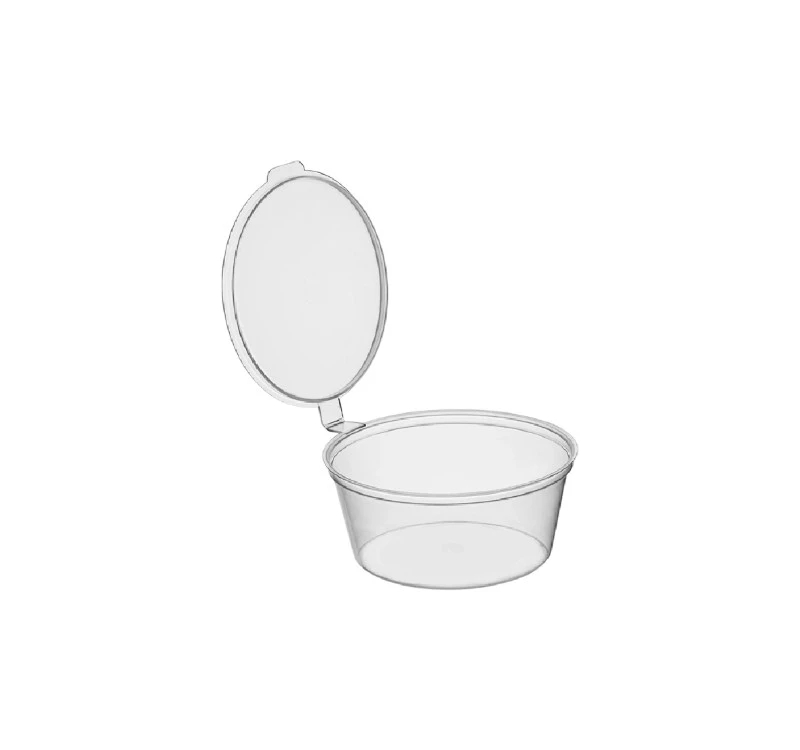 Posuda za sos sa poklopcem PP 120 ml d=72 mm 50 kom