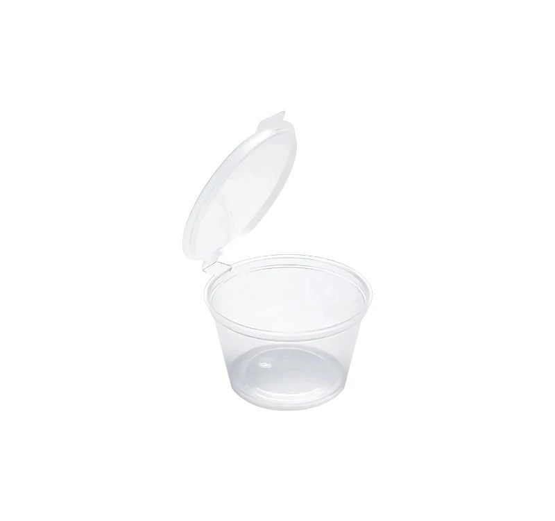 Posuda za sos sa poklopcem PP 50 (60) ml d=63 mm 50 kom