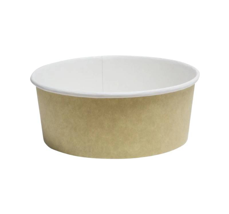 Kartonska kutija Tambien ECO 1090 ml d=166 mm h=65 mm kraft 50 kom