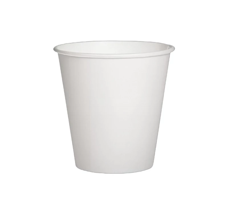 Čaša papirnata 1-sl 100 (120) ml d=62 mm bela 100 kom