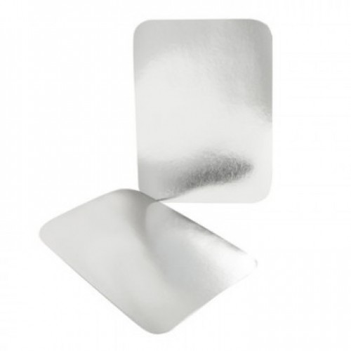 Aluminijumska posuda sa poklopcem 490 ml 150х124х44 mm, 100 kom (komplet)