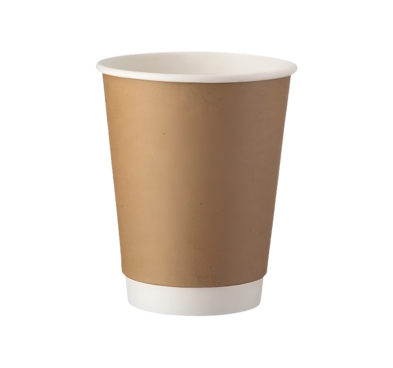 Čaša papirnata termo 350 ml d=90 mm kraft SUP [25 kom/pak]