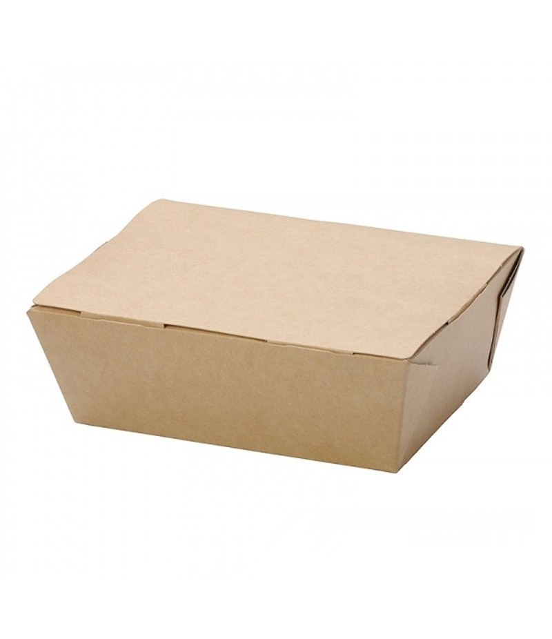 Kartonska kutija za ručak ECO LUNCH BOX 600 ml 150x115x50 mm, kraft ( kom/pak) [500 kom/pak]
