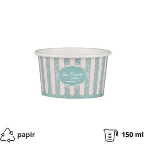 Papirnata skodelica 150 ml (5oz) ICE CREAM design 50 kom