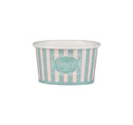 Papirnata skodelica 180 ml (6oz) d=88 mm, h=54 mm ICE CREAM design  50 kom