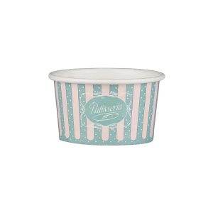 Papirnata skodelica 180 ml (6oz) d=88 mm, h=54 mm ICE CREAM design  50 kom