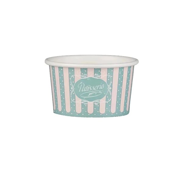 Papirnata skodelica 180 ml (6oz) d=88 mm, h=54 mm ICE CREAM design  50 kom