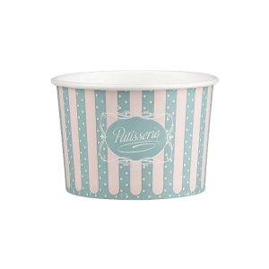 Papirnata skodelica 250 ml (8oz) d=92 mm, h=58 mm  ICE CREAM design  50 kom