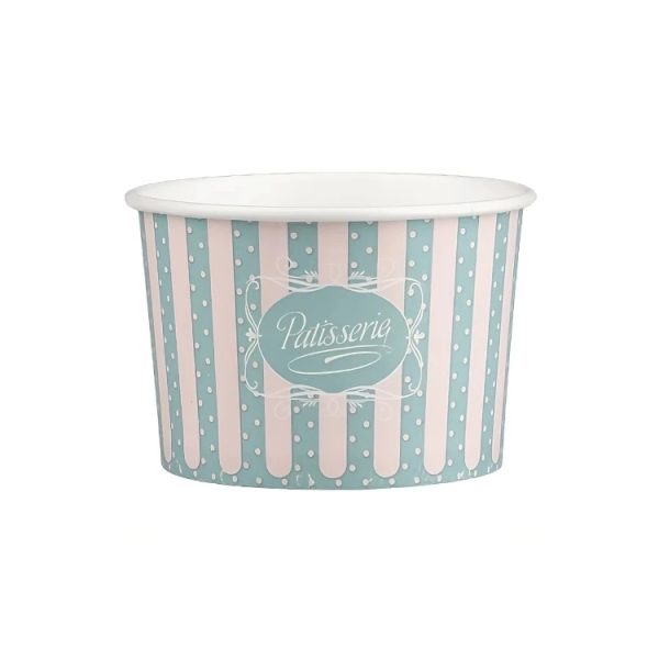 Papirnata skodelica 250 ml (8oz) d=92 mm, h=58 mm  ICE CREAM design  50 kom