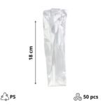 Komplet 1/1 plastični (kašika) u posebnom pakovanju transparentan [50 kom/pak]