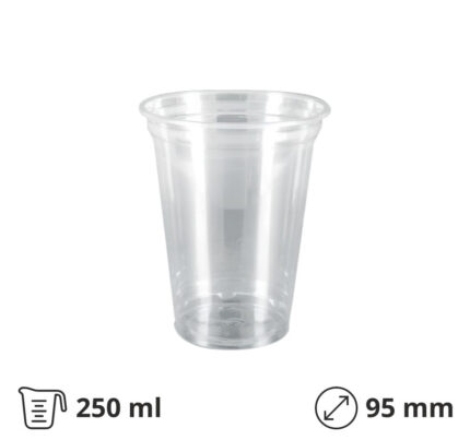 Čaša PET 350 ml d=95 mm 50 kom