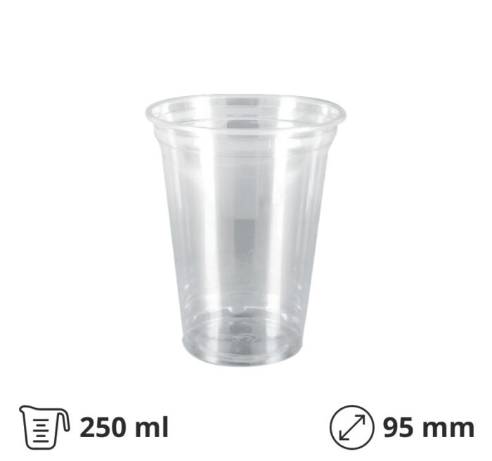 Čaša PET 350 ml d=95 mm 50 kom