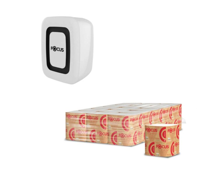 Komplet: dispenzer za toalet papir + toalet papir