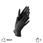Rukavice nitril 100 kom/pak crne S