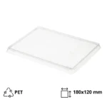 Poklopac za papirnatu posudu 1200 ml 180×120 mm proziran 50 kom