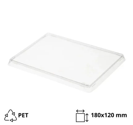 Poklopac za papirnatu posudu 1200 ml 180×120 mm proziran 50 kom