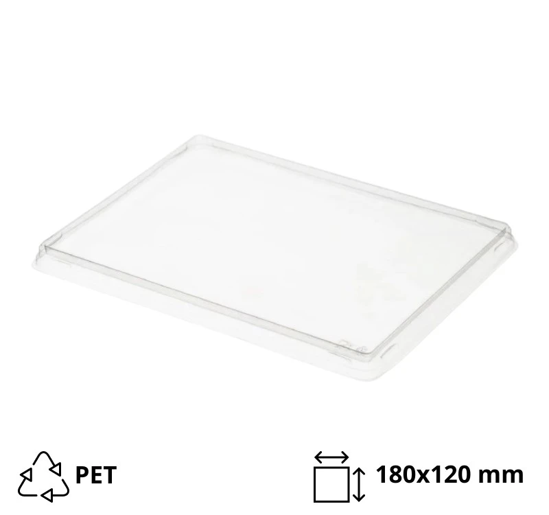 Poklopac za papirnatu posudu 1200 ml 180×120 mm proziran 50 kom