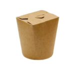 Papirnata posuda WOK 600 ml kraft/kraft 50 kom