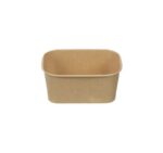 Papirnata posuda 750 ml 170х120х60 mm kraft [50 kom/pak]
