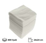 Papirne salvete 1sl 24×24 400L/pak TaMbien bele [9 kom/pak]